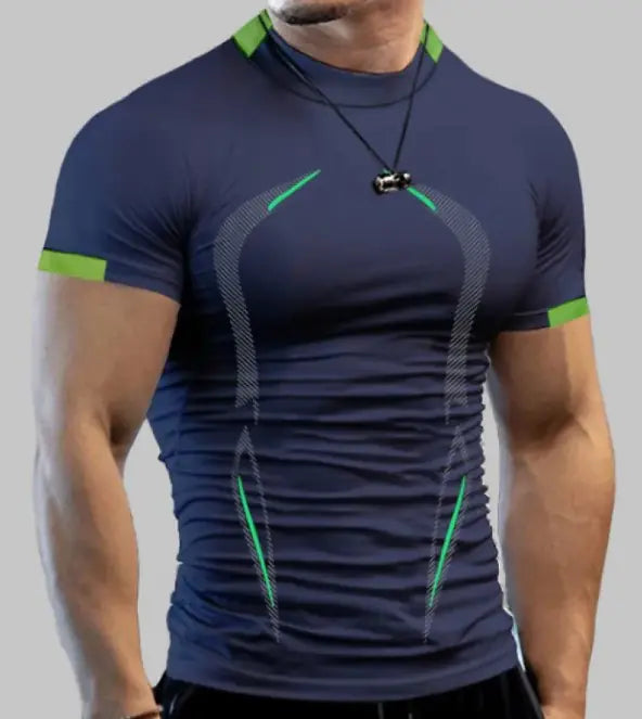 Breathable compression T-shirt