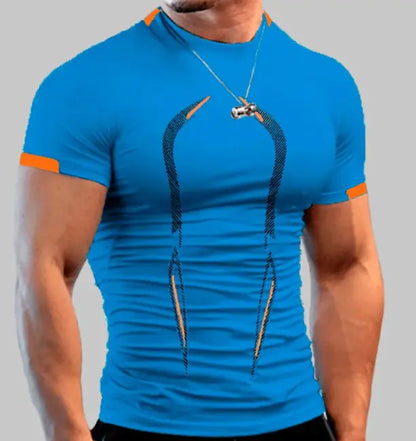 Breathable compression T-shirt
