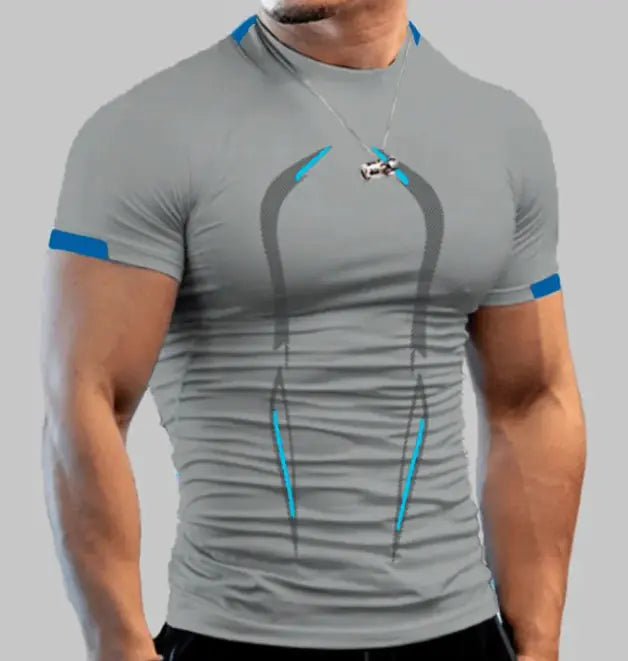 Breathable compression T-shirt